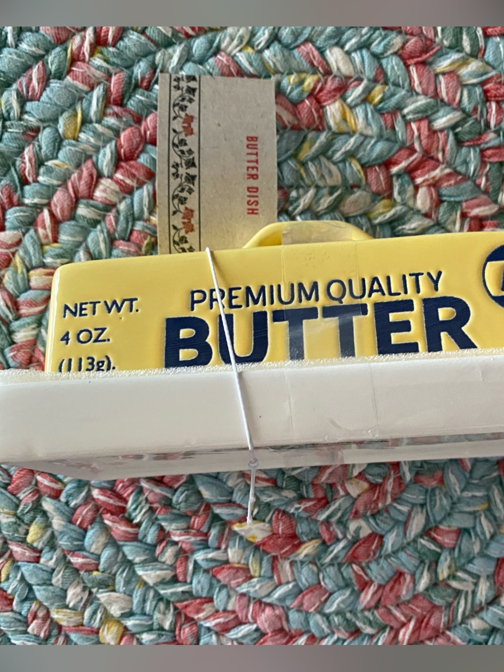 Cracker Barrel Butter Dish NWT